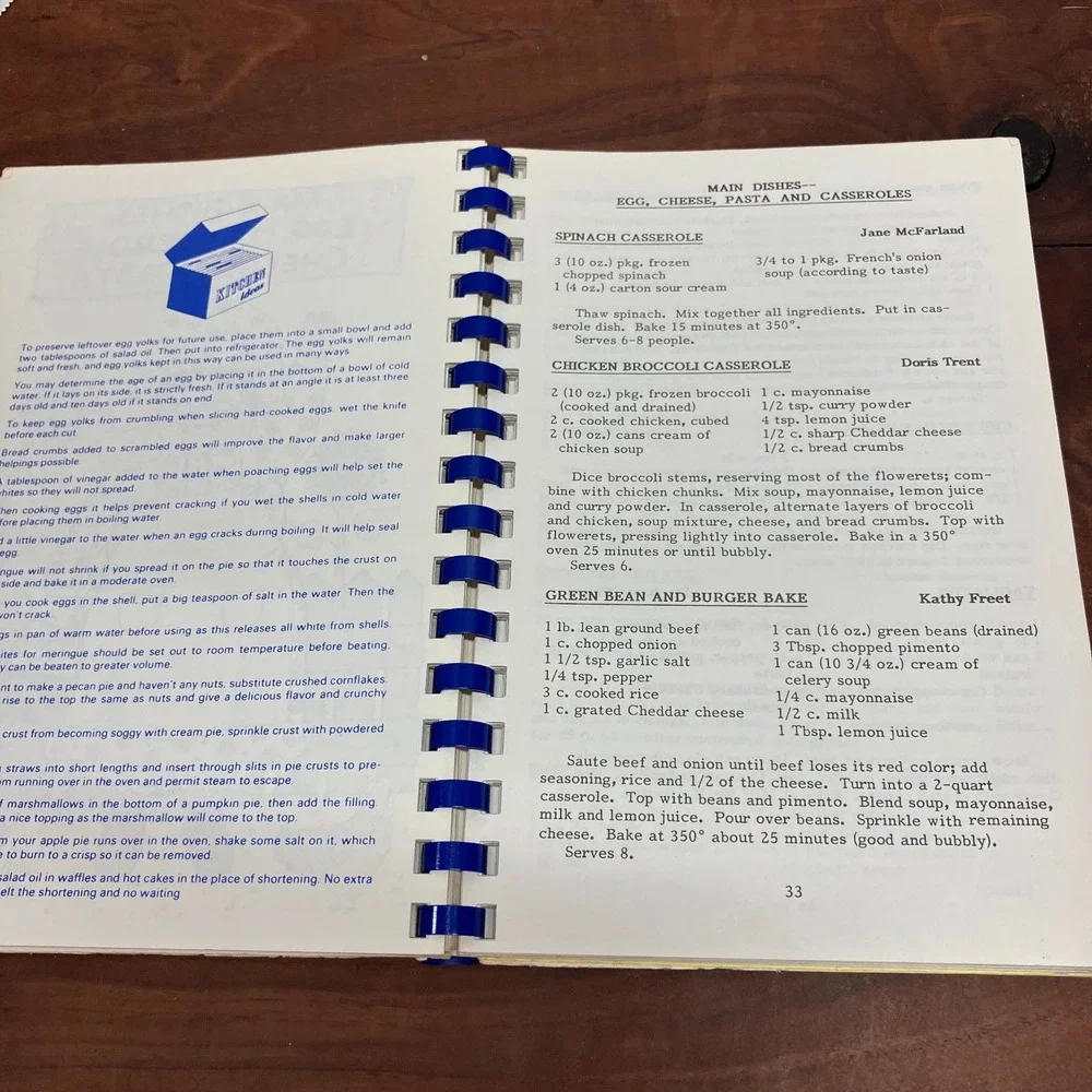 Cookbook Tulsa Oklahoma Early Ford V8 Club 1988 Regional Group Recipes Spiral